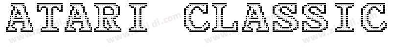 Atari Classic Regula字体转换